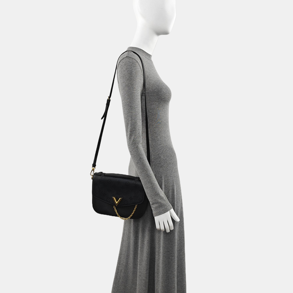 VERY Monogram Calfskin Black