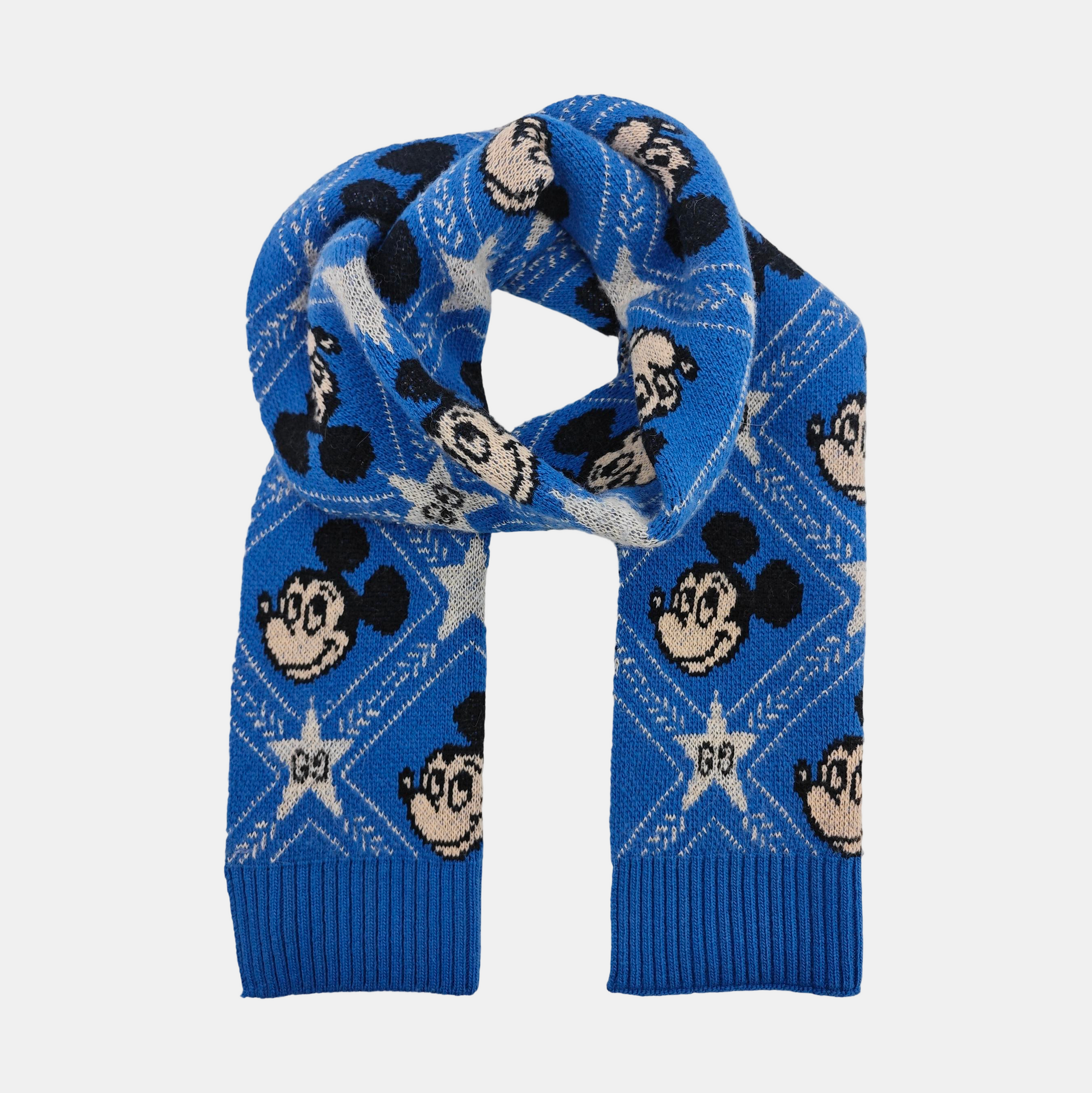 Wool Scarf Blue