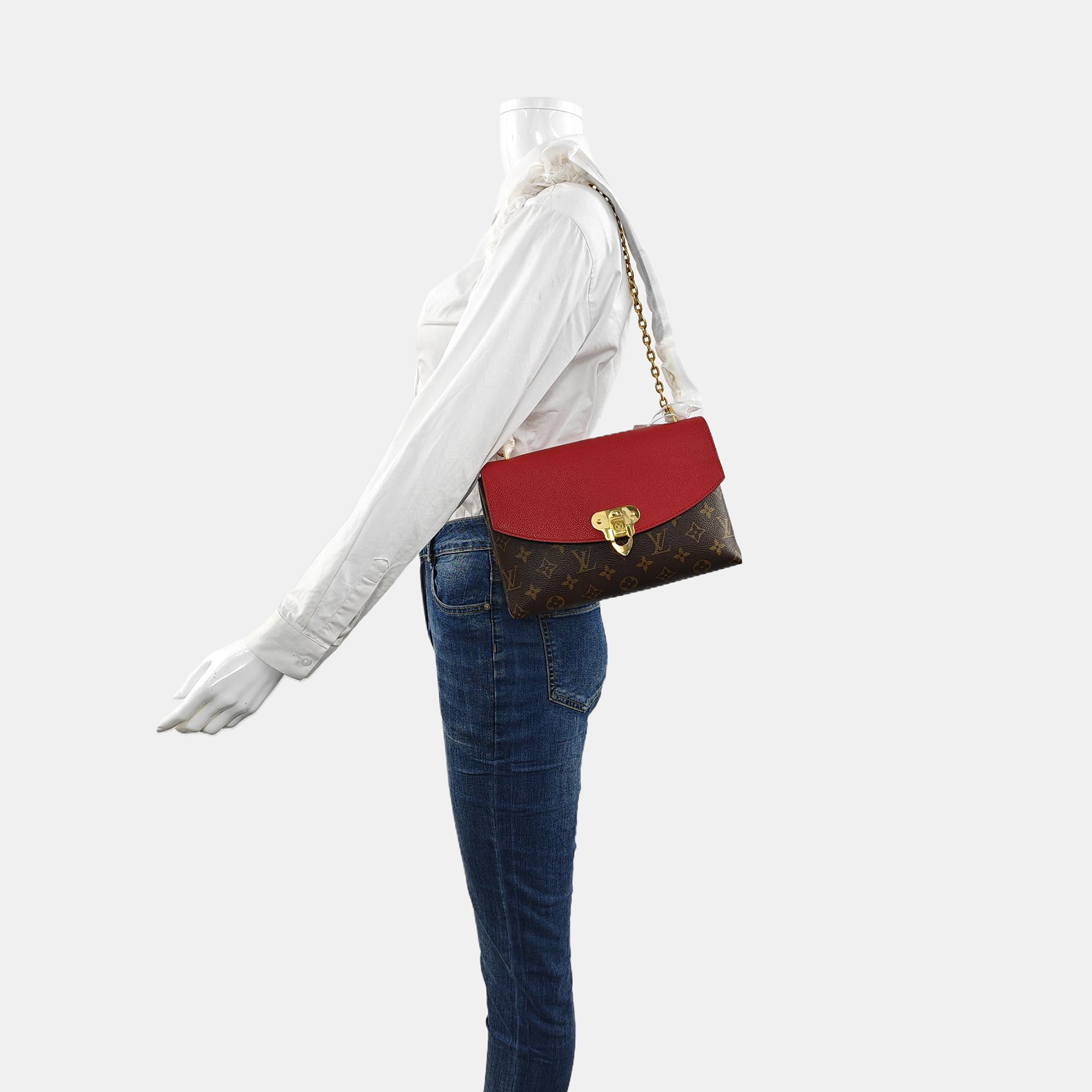 SAINT PLACIDE Monogram Coated Canvas Brown