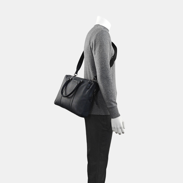 Calfskin Shoulder Bag Blue