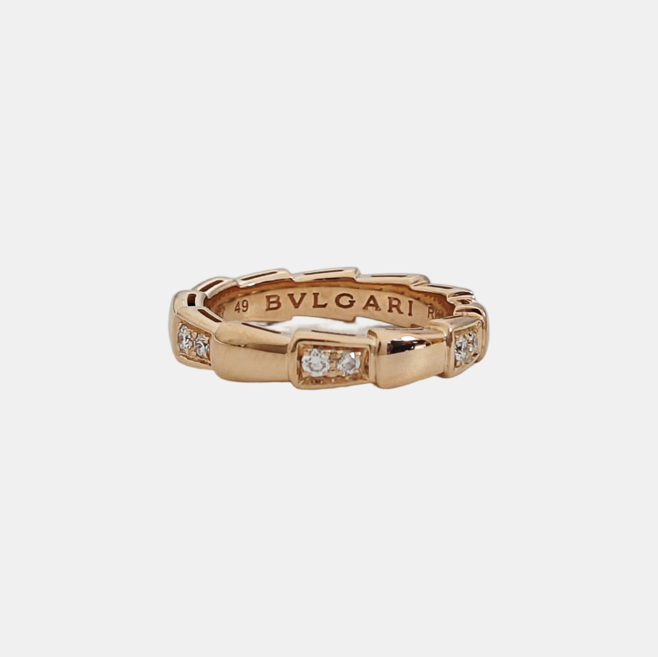 SERPENTI 18k Rose Gold Ring EU 49