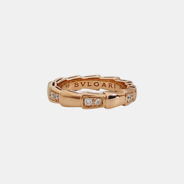 SERPENTI 18k Rose Gold Ring EU 49