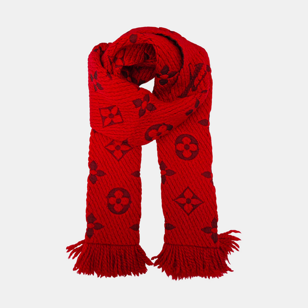 Wool Scarf Red