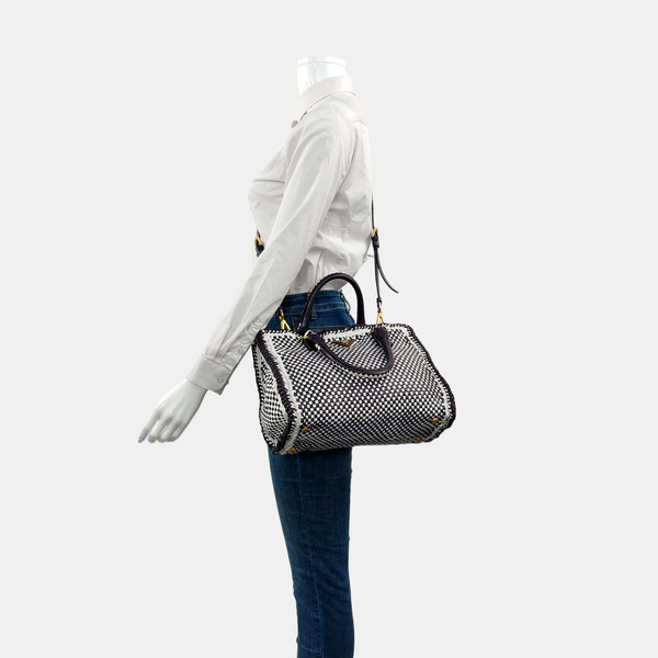 Calfskin Shoulder Bag Multicolor
