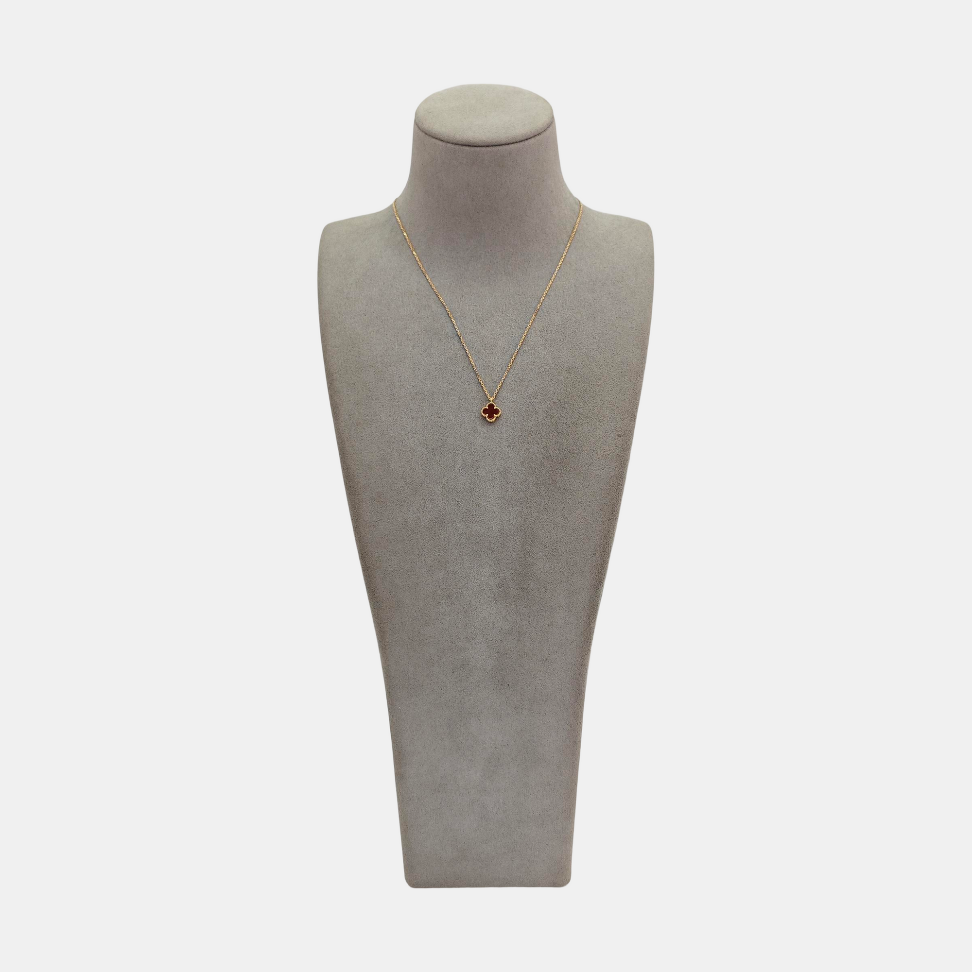 Sweet Alhambra 18k Rose Gold Necklace