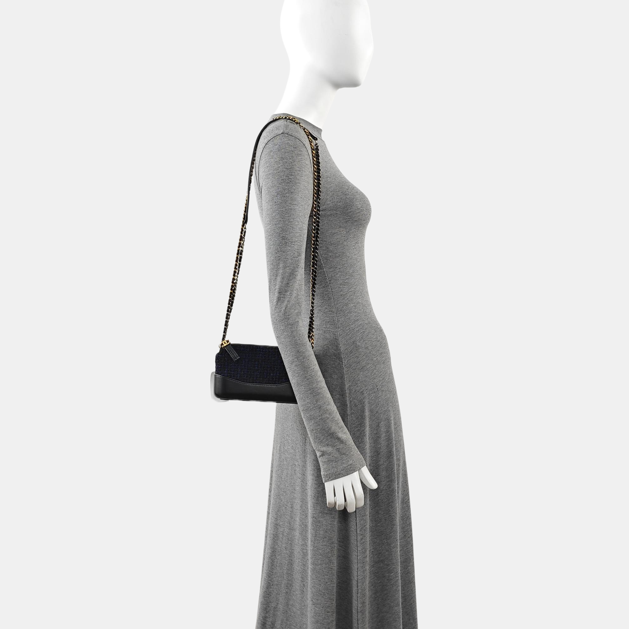 GABRIELLE Mini Fabric Black