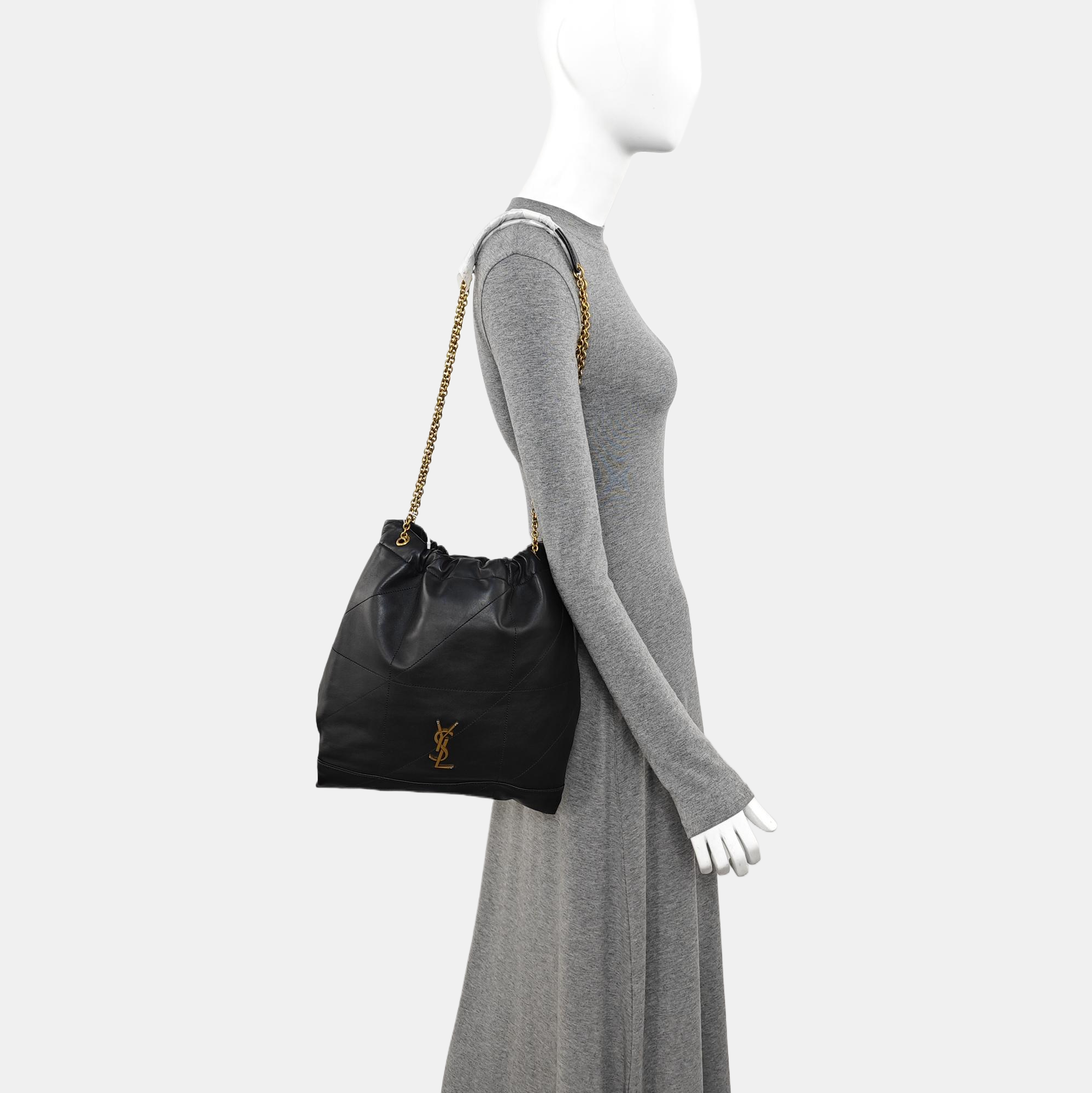 JAMIE POCHON Lambskin Black