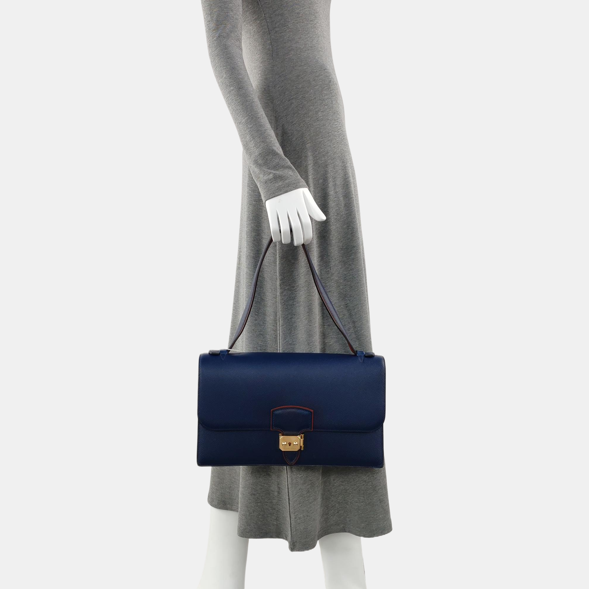 Sac A Depeches Epsom Blue