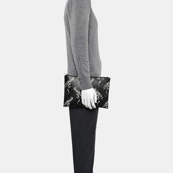 Calfskin Clutch Black