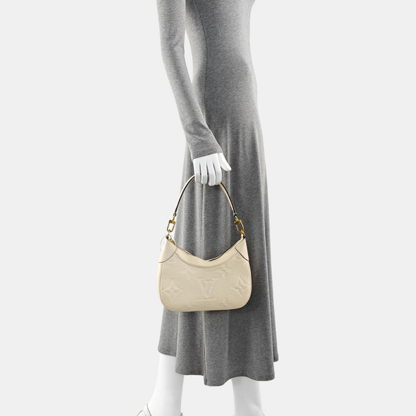 BAGATELLE Monogram Calfskin White