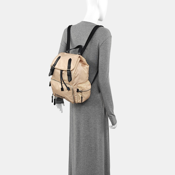 The Rucksack Medium Nylon Pink
