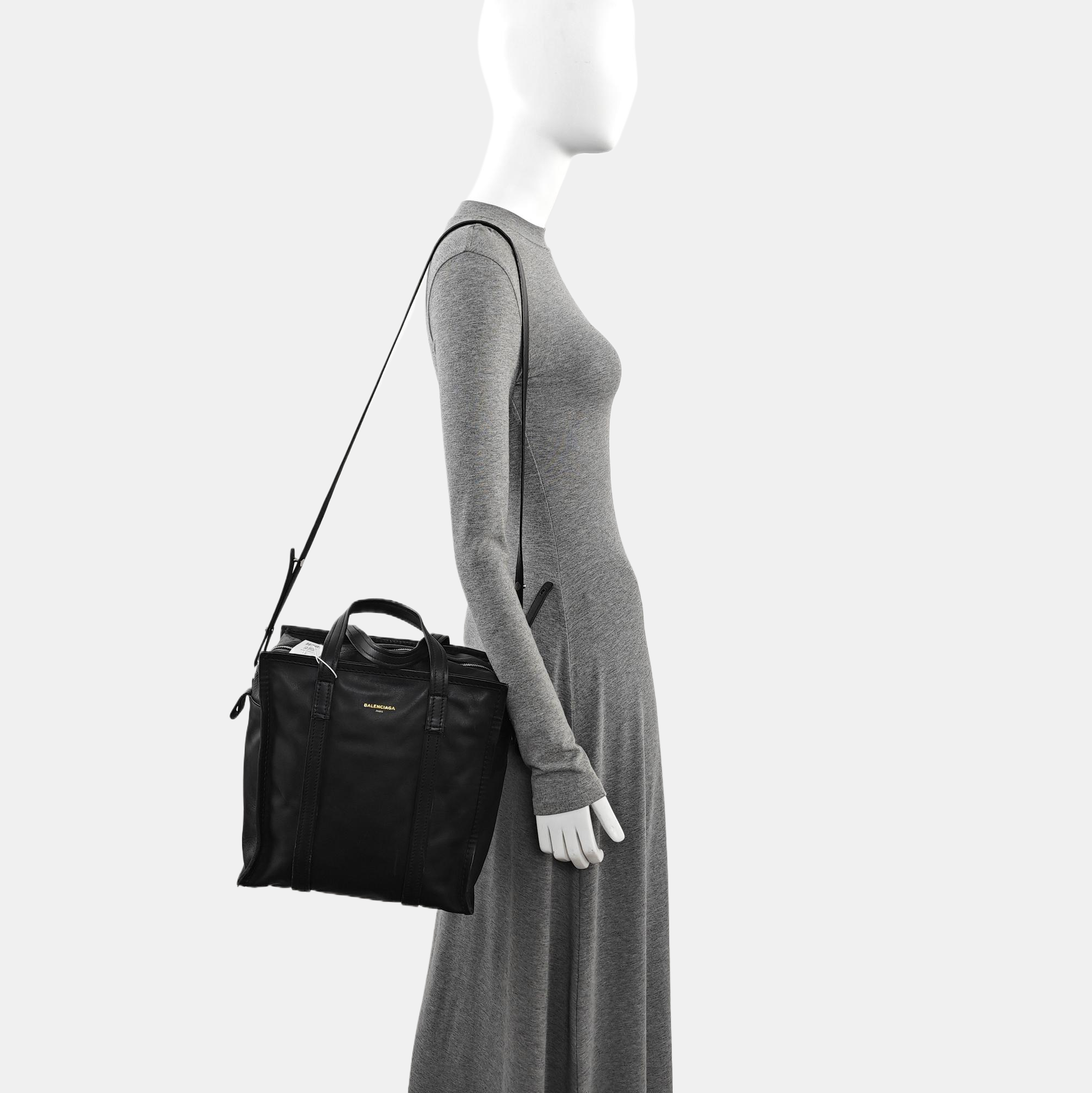 Bazar Calfskin Black
