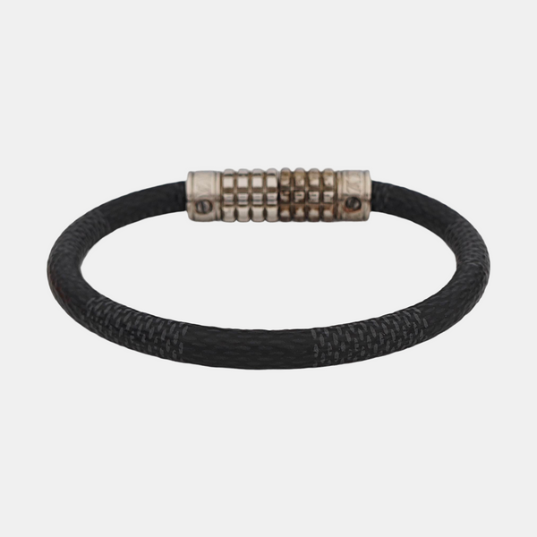 DIGIT Metal Black Bangle