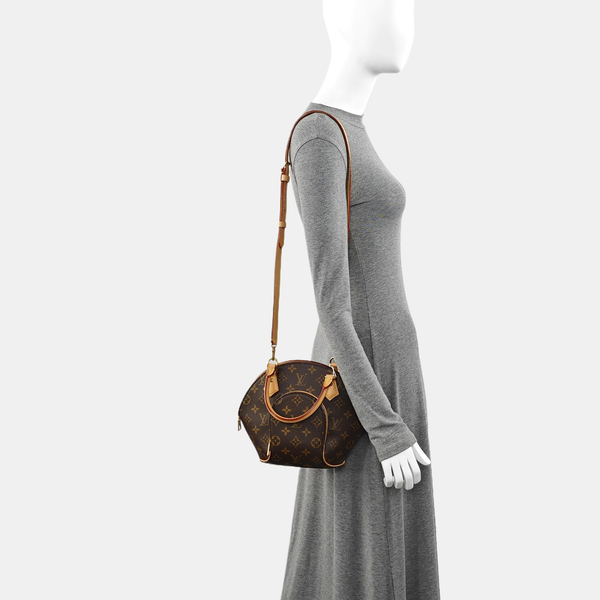 ELLIPSE Monogram Coated Canvas Brown