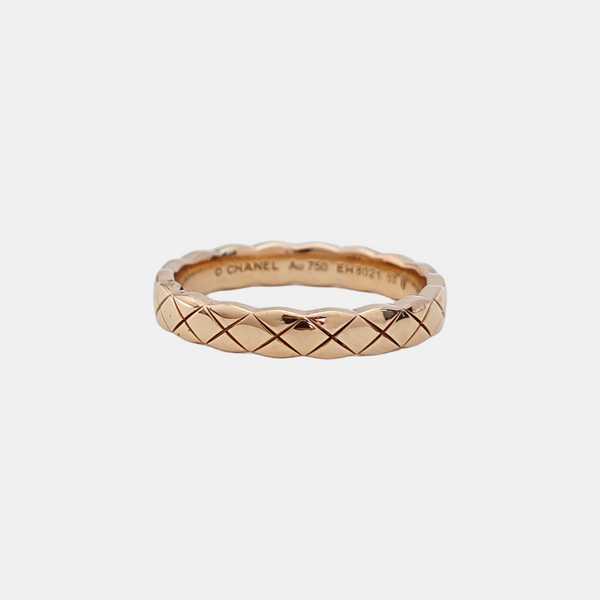 COCOCRUSH 18k Rose Gold Ring EU 53