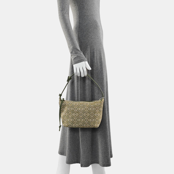 Monogram Canvas Top Handle Bag Green