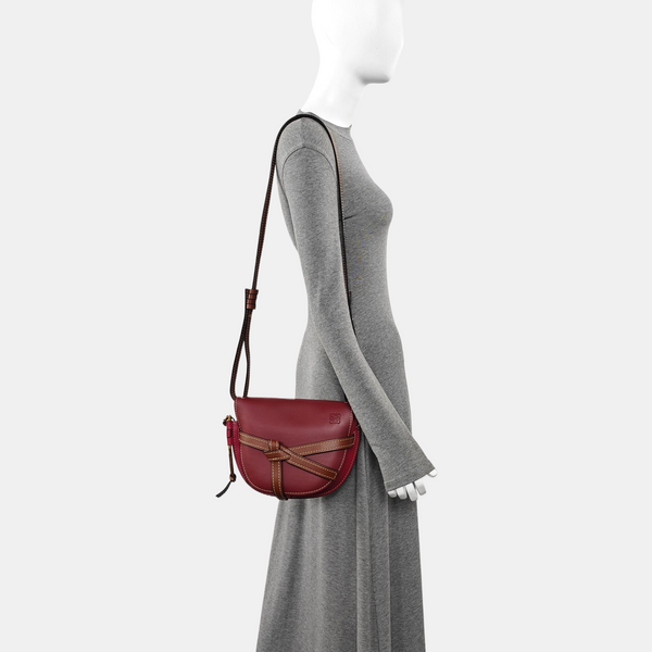 Gate Small Calfskin Red