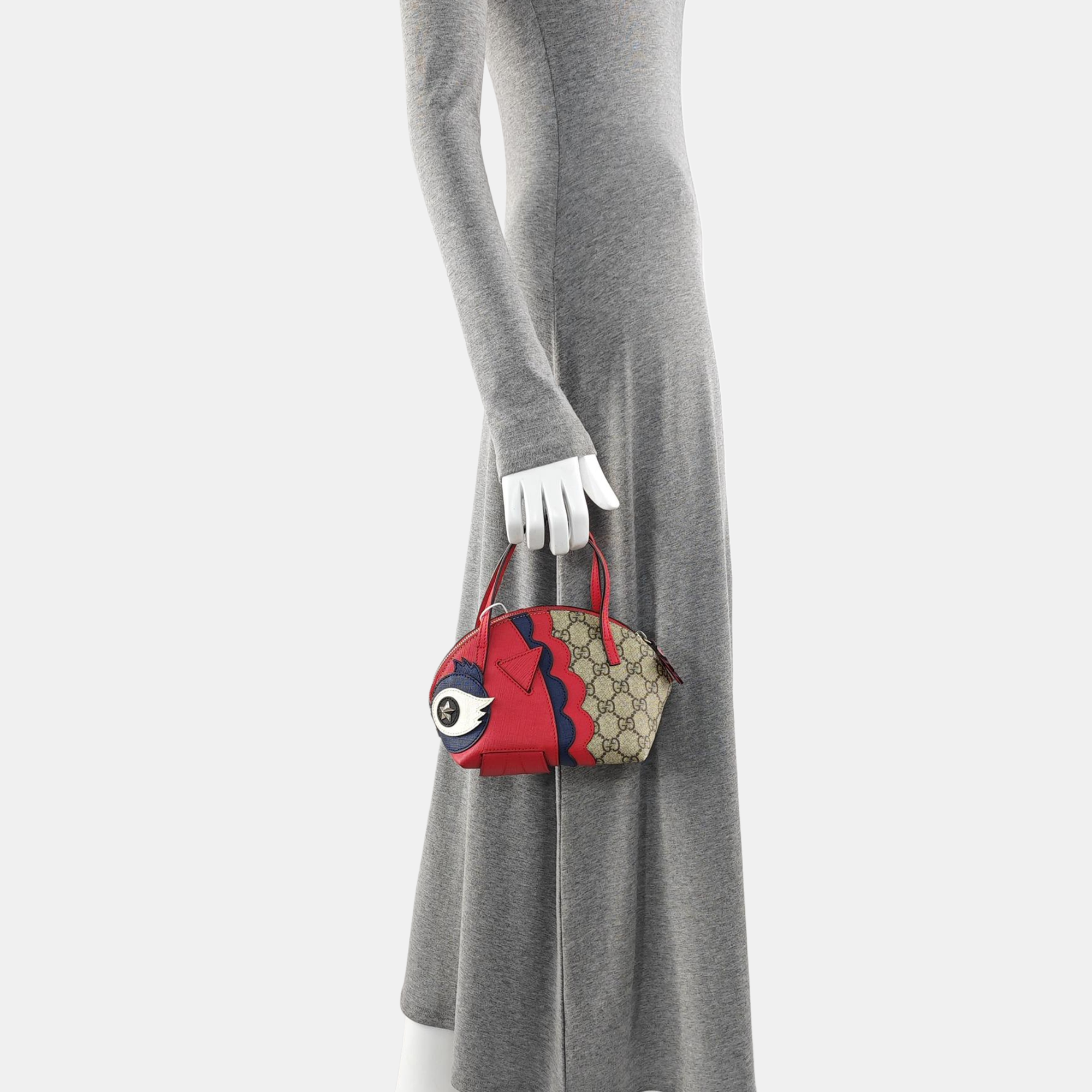 Monogram Coated Canvas Top Handle Bag Multicolor