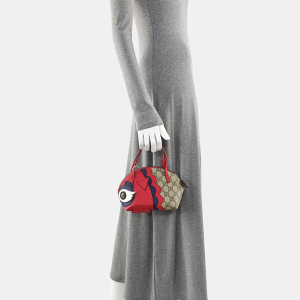 Monogram Coated Canvas Top Handle Bag Multicolor