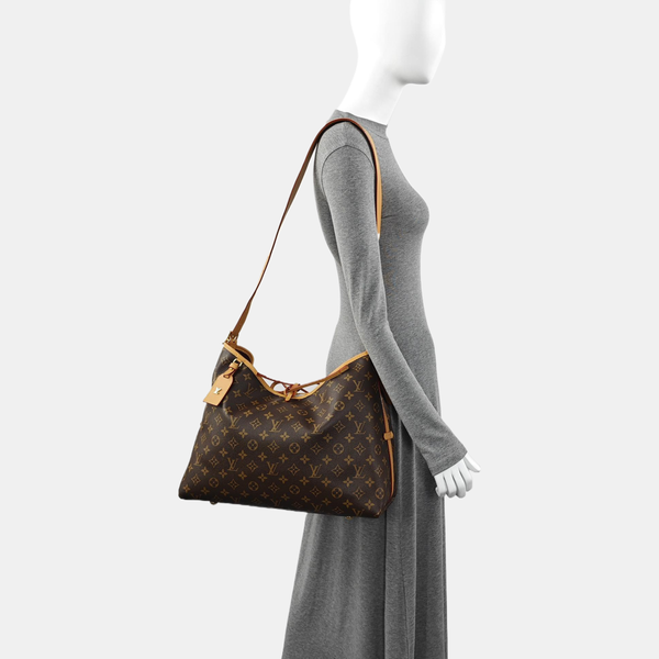 CARRYALL MM Monogram Coated Canvas Brown