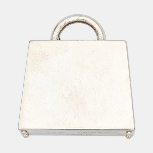 Curiosite Kelly Laque H Metal Silver Pendant
