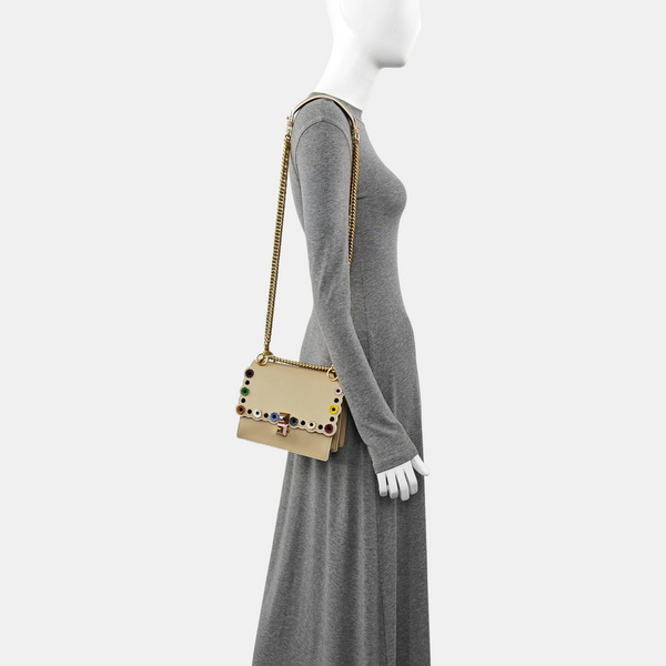 Authenticated pre-owned  Kan I Mini Calfskin Beige - Shoulder Bag at Looply