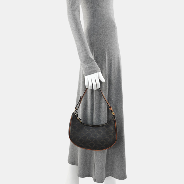 AVA Small Coated Canvas Brown