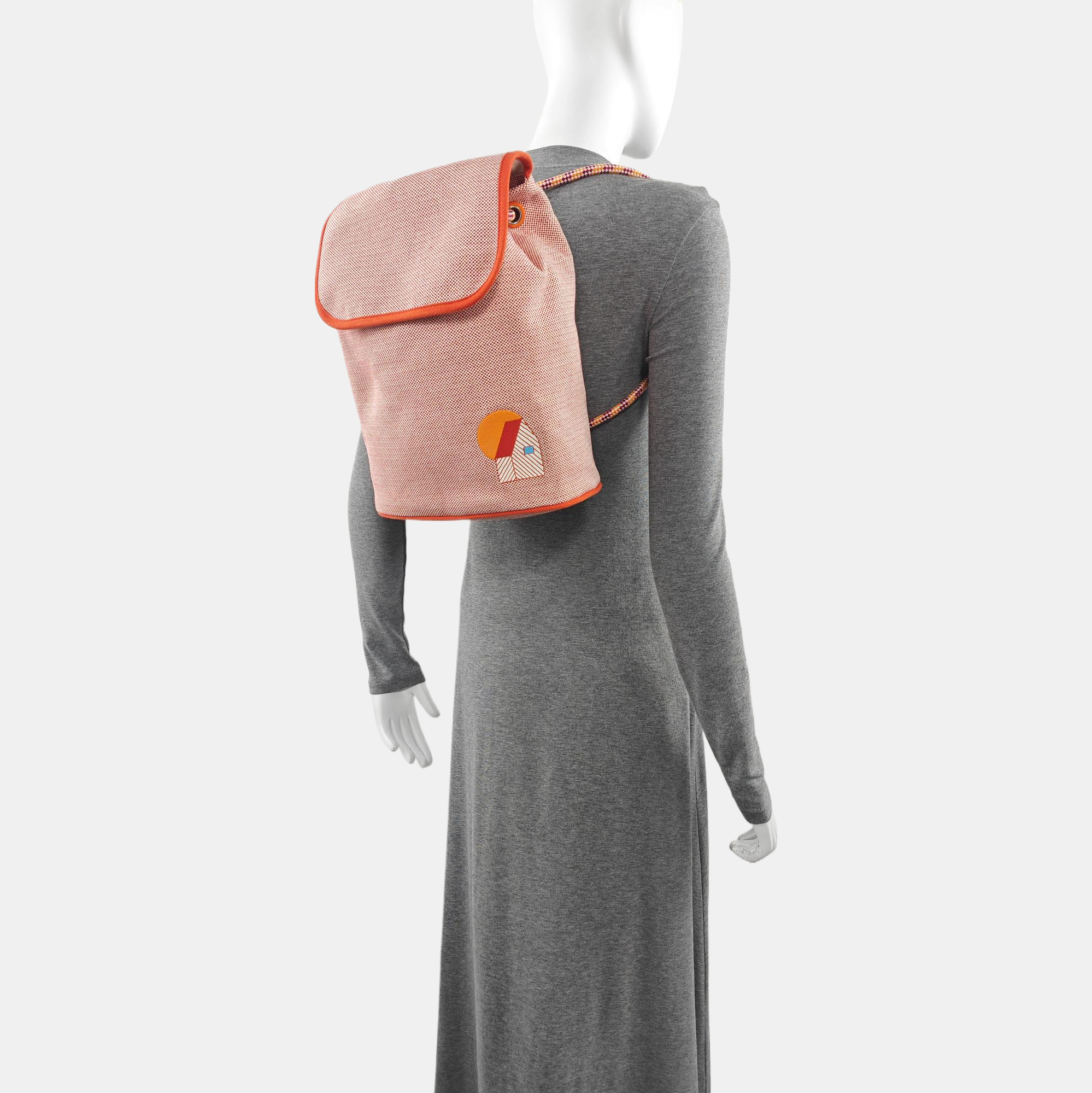Canvas Backpack Multicolor
