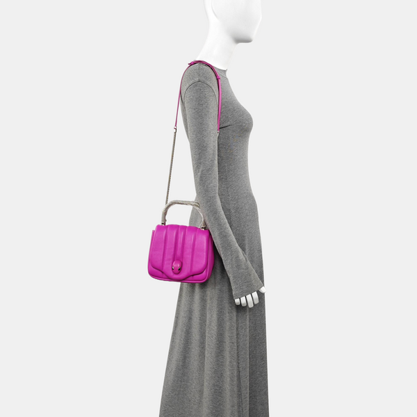 BVLGARI Quilted Lambskin Purple