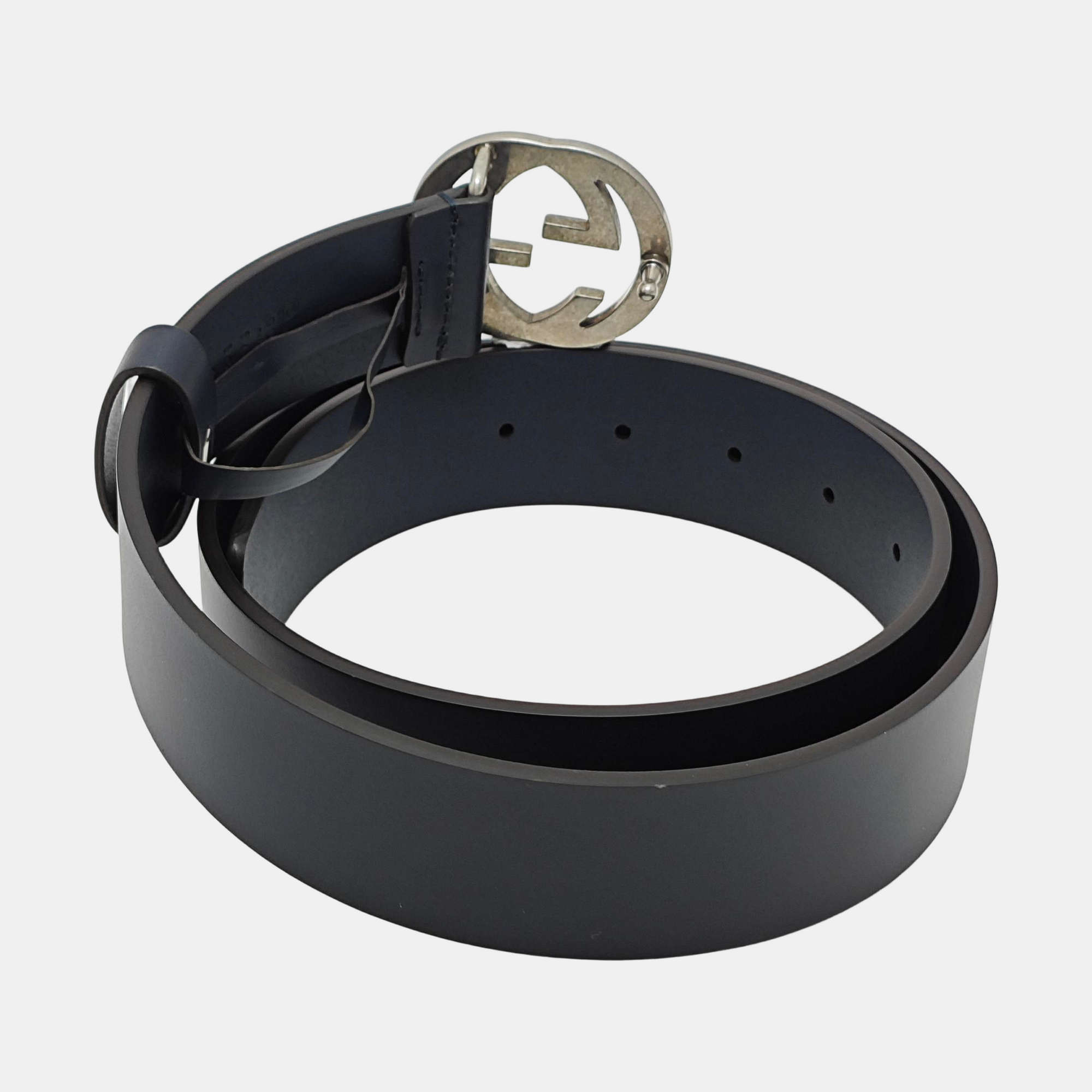 Leather Belt Blue