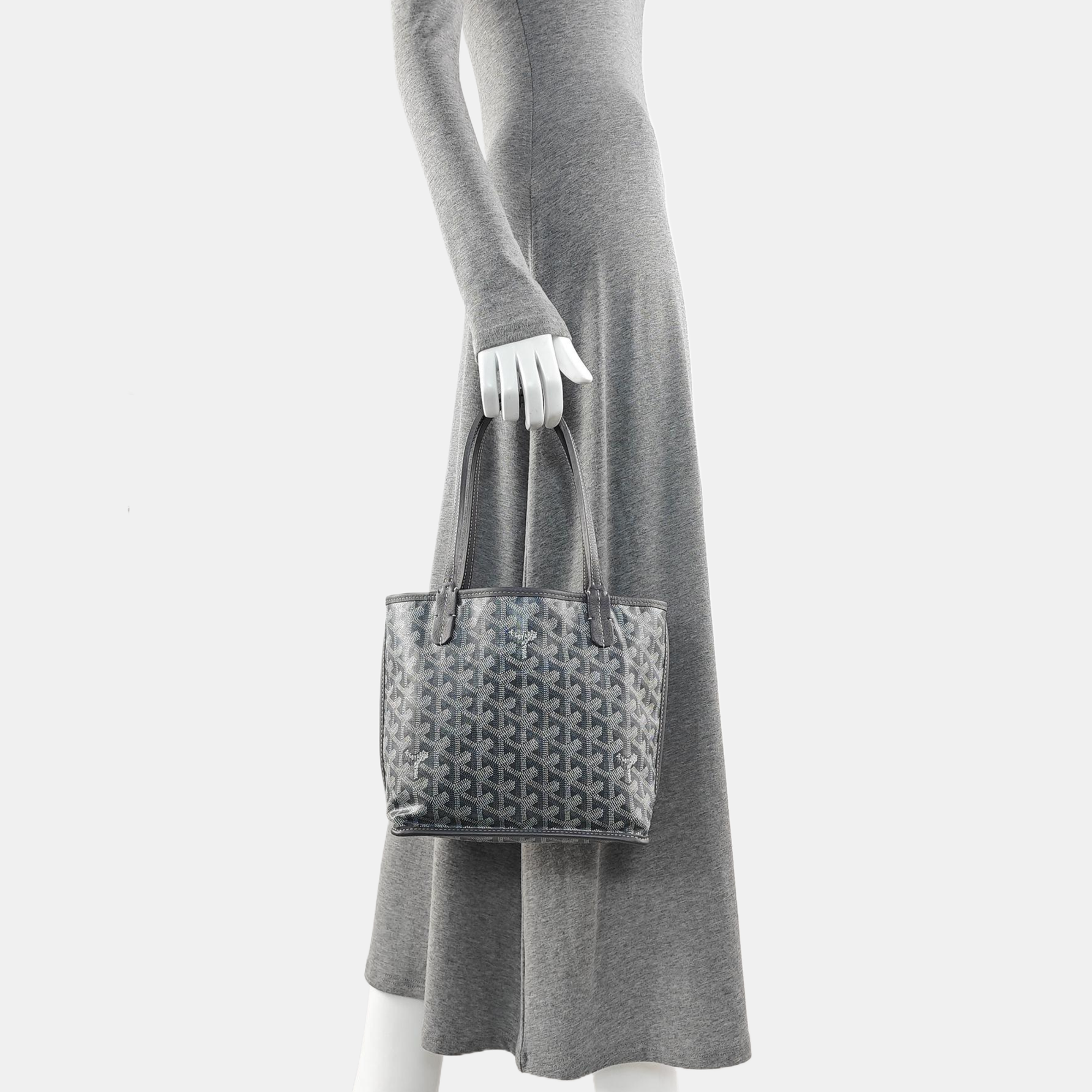 Anjou Coated Canvas Gray