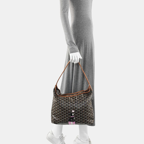 Hobo Coated Canvas Brown
