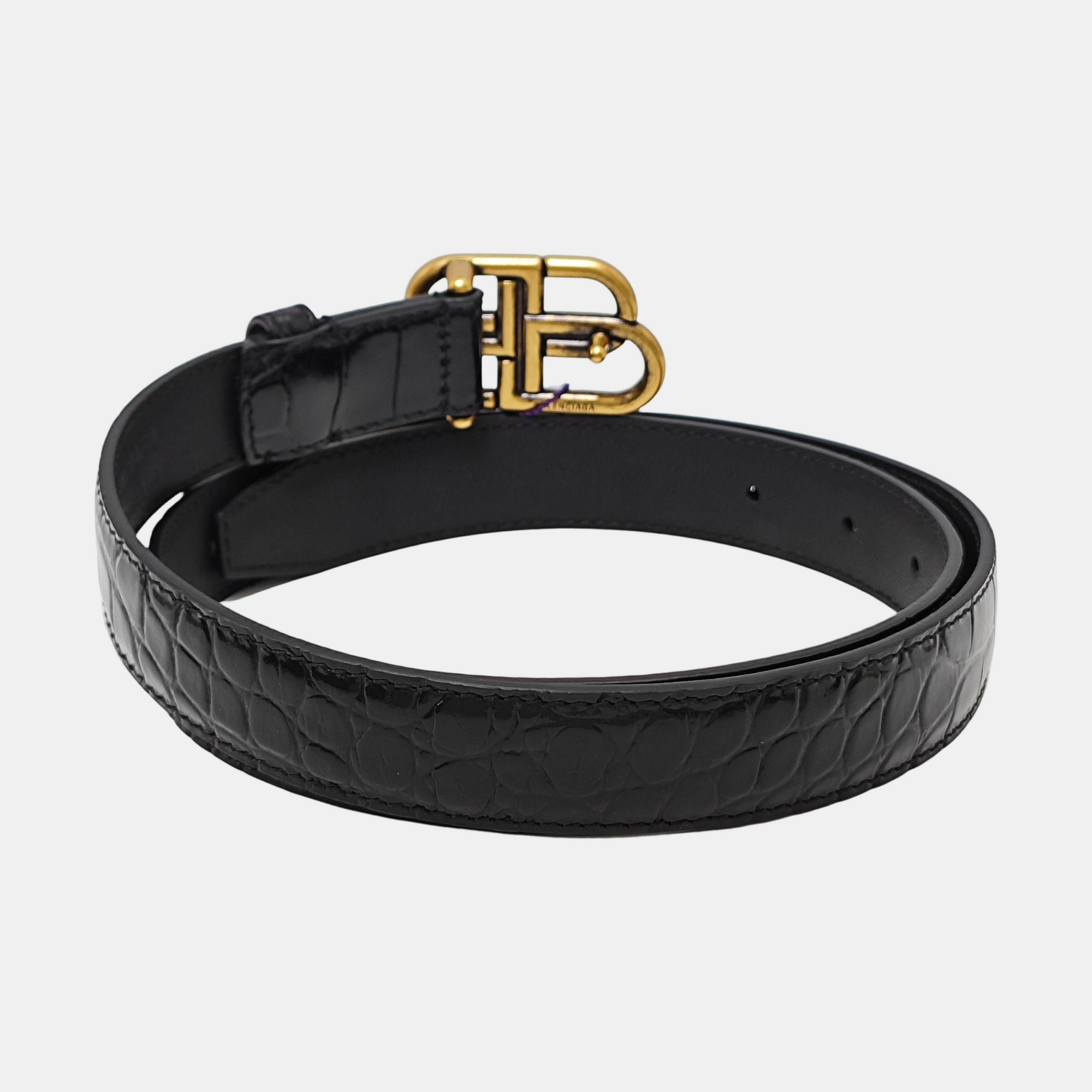 Leather Belt Black