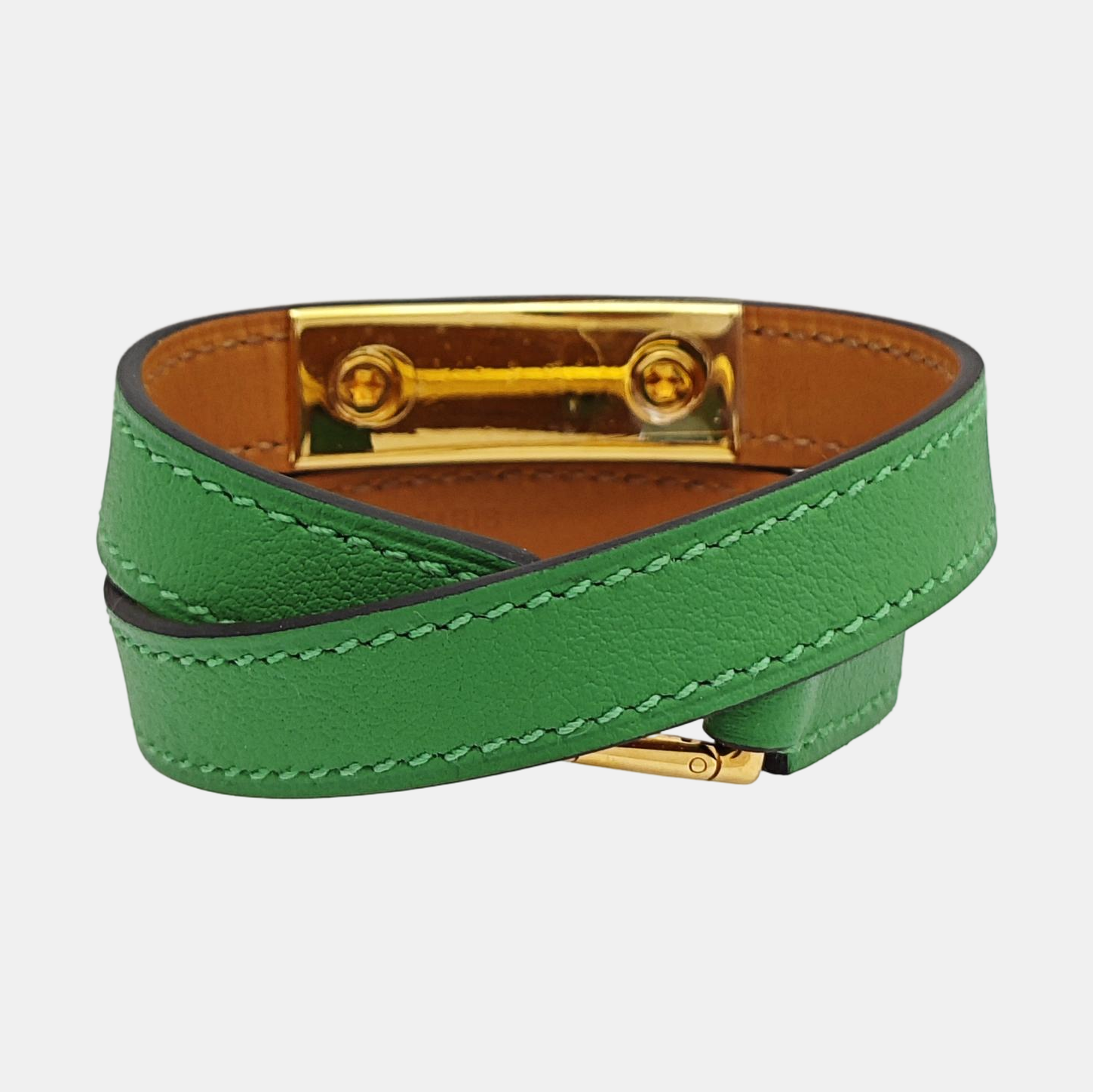 Rivale Metal Green Bangle