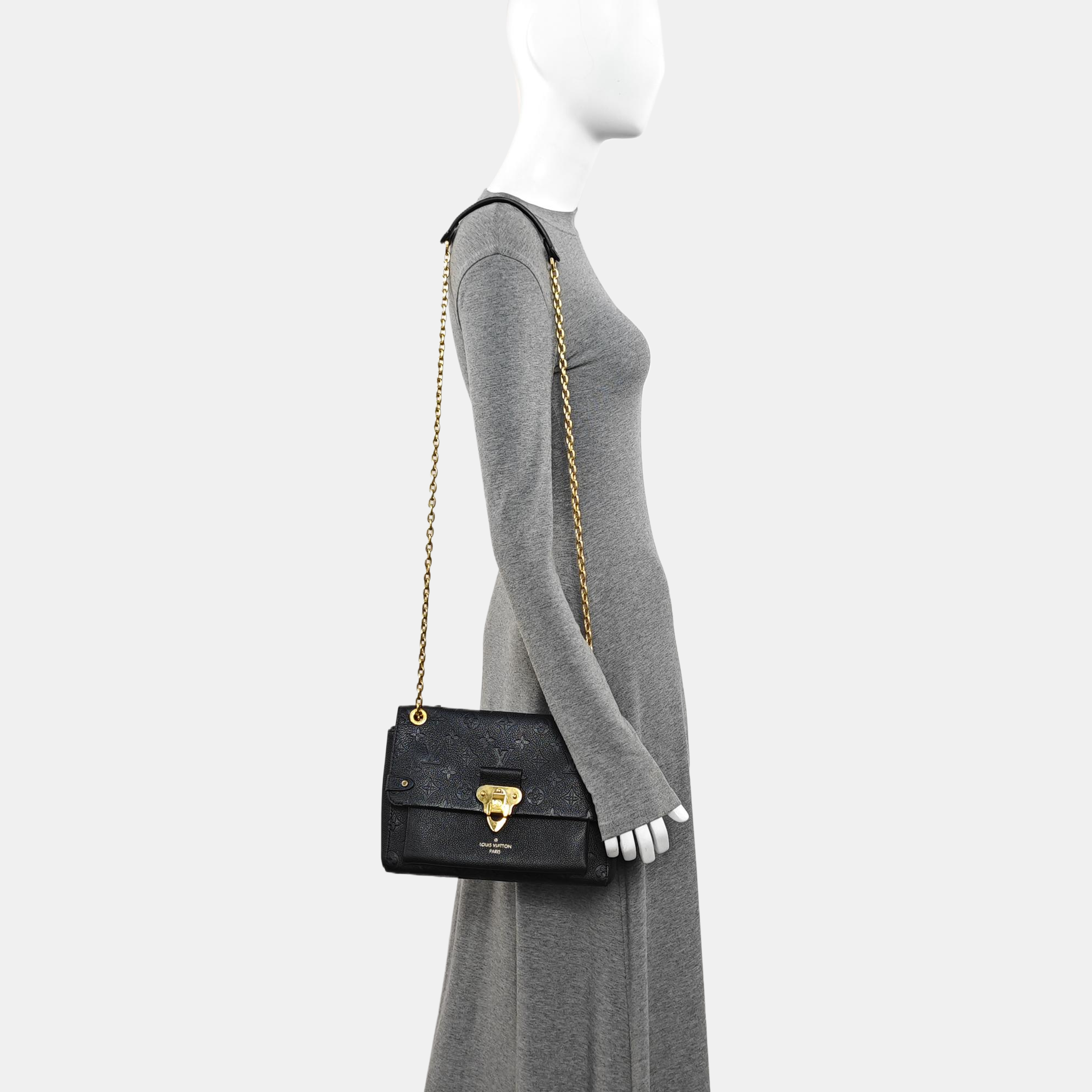VAVIN PM Monogram Calfskin Black