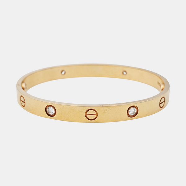 LOVE 18k Rose Gold Bangle