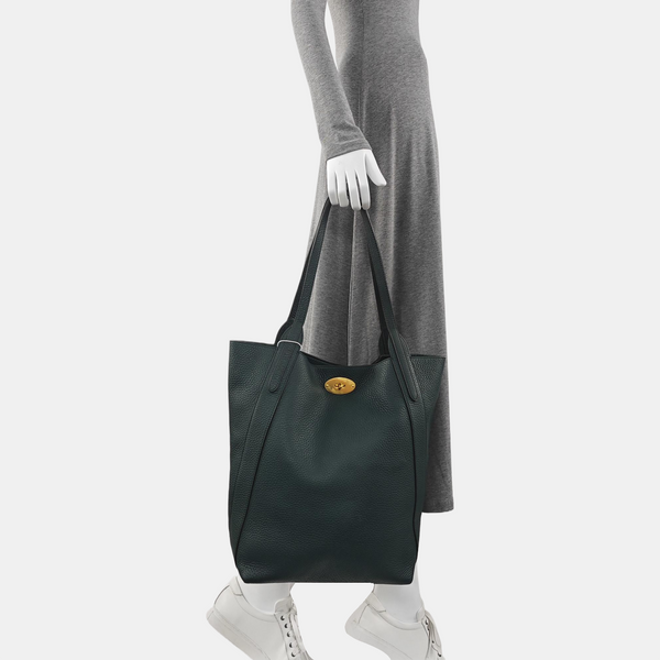 Calfskin Tote Bag Green