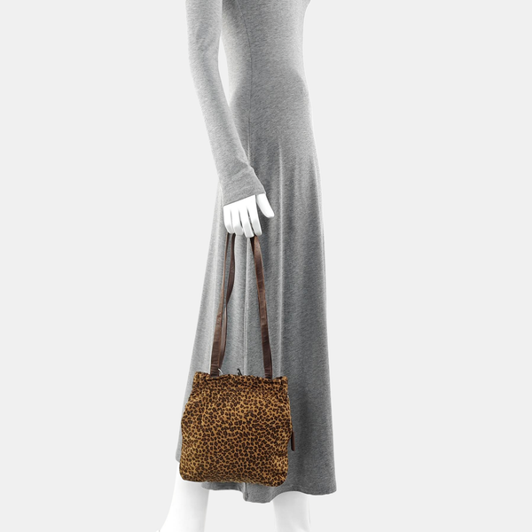 Fabric Shoulder Bag Multicolor