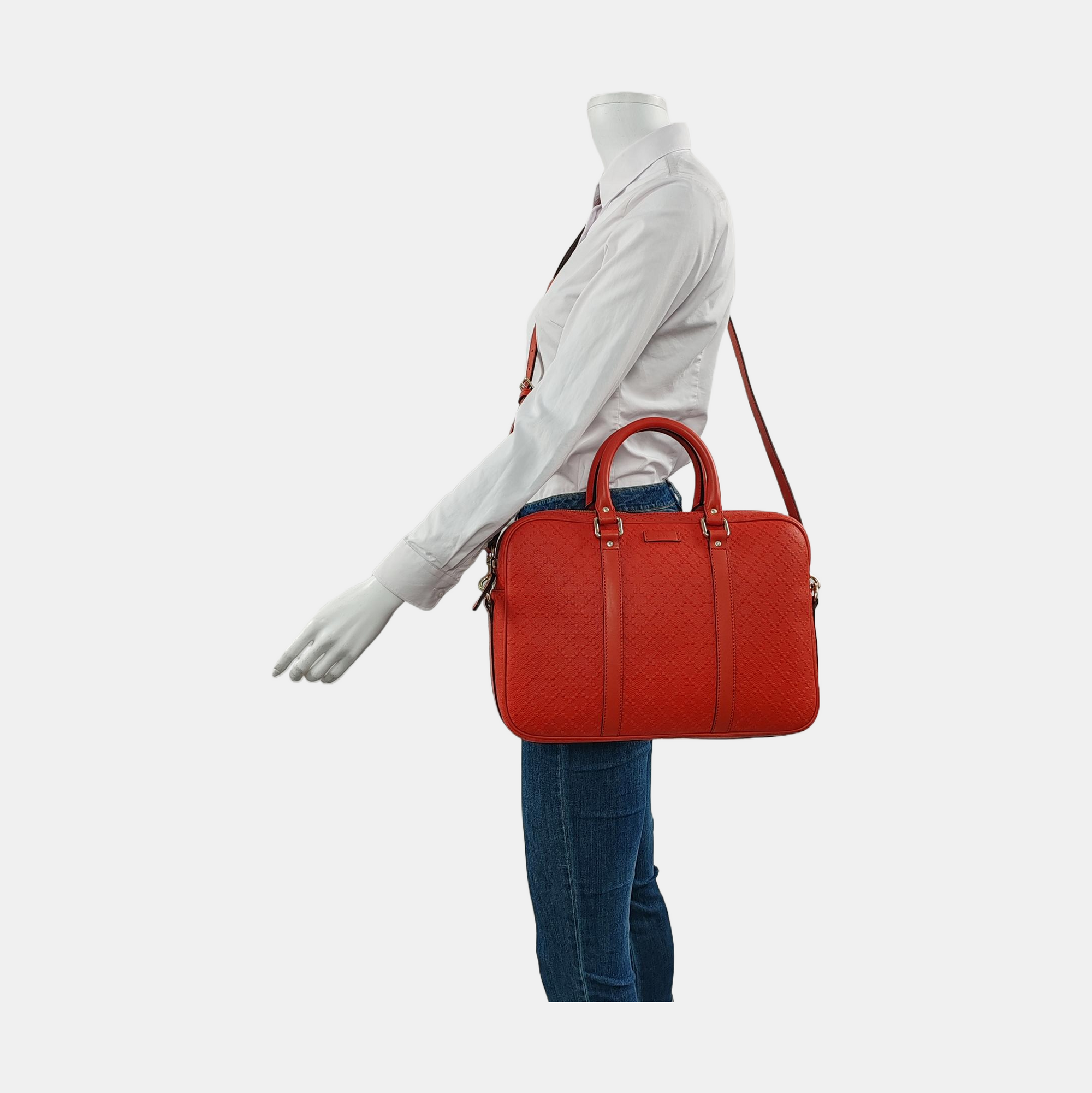 Signature Calfskin Red