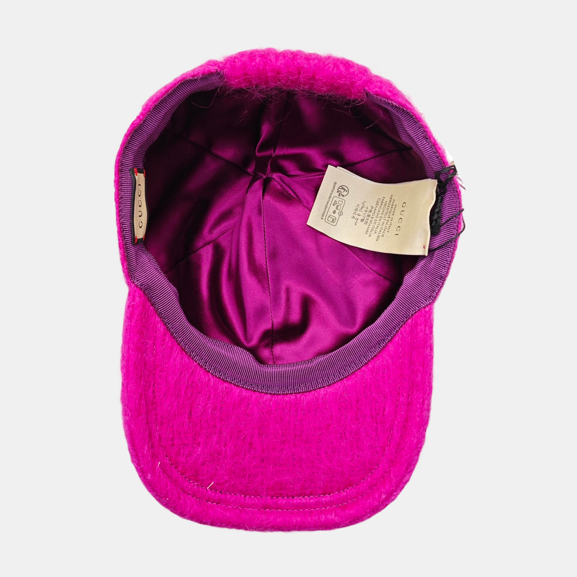 Mohair Hat Red