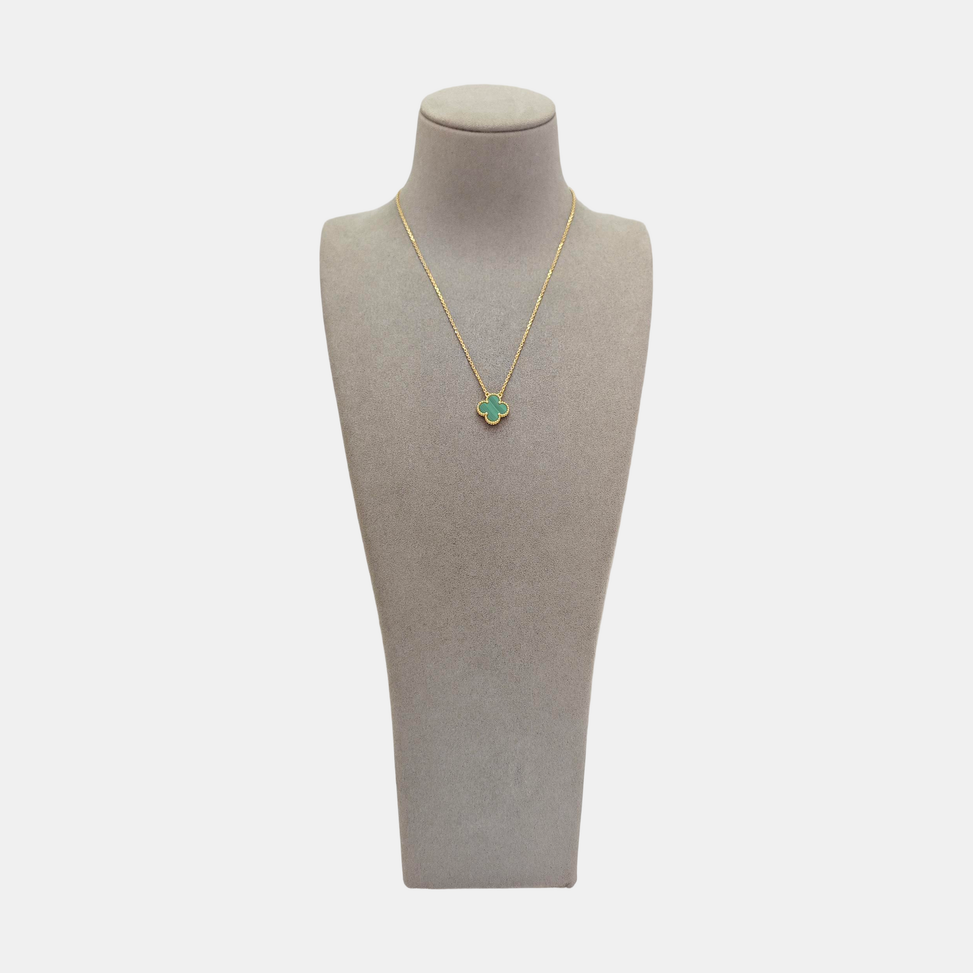 Vintage Alhambra 18k Gold Necklace