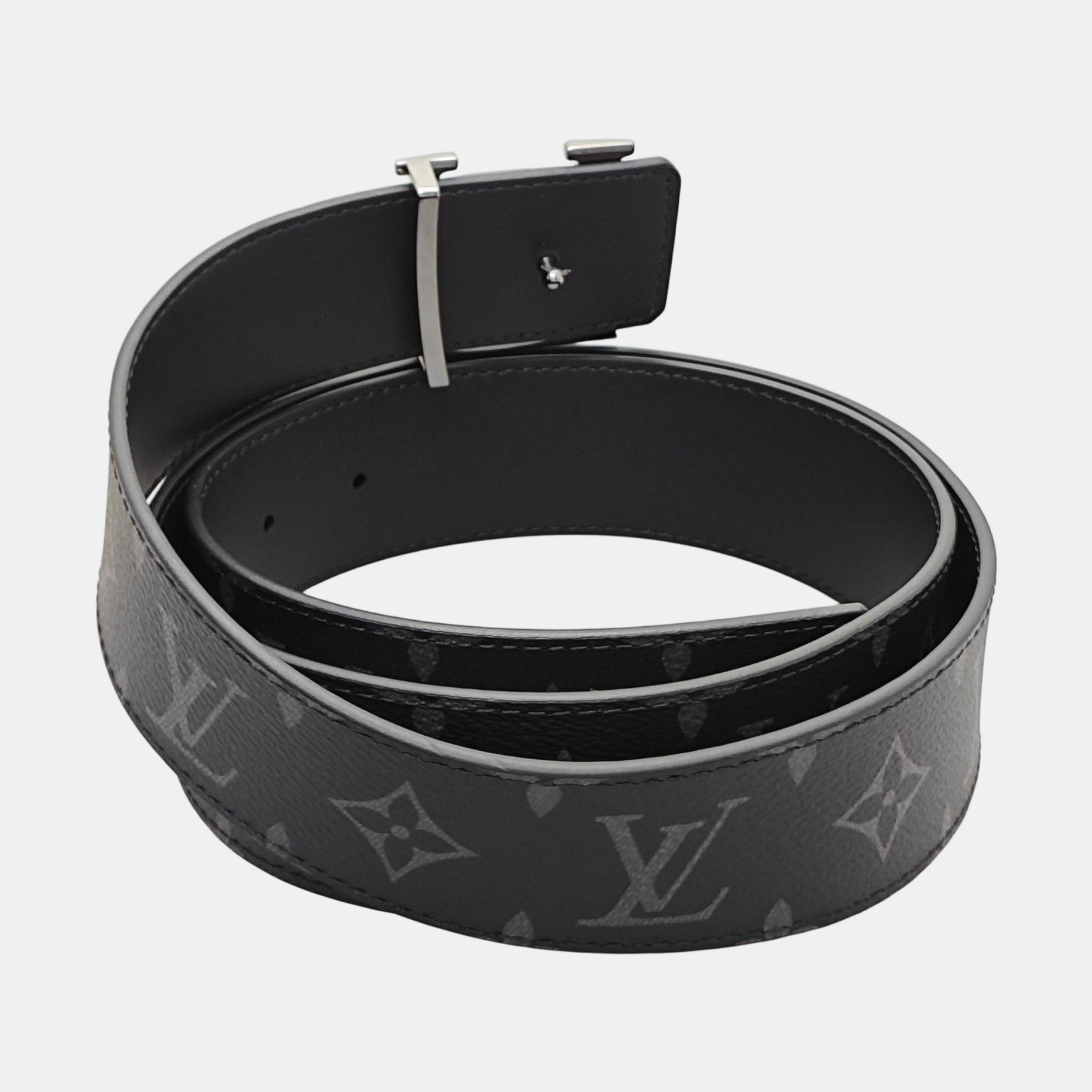 Coated Canvas Belt Black