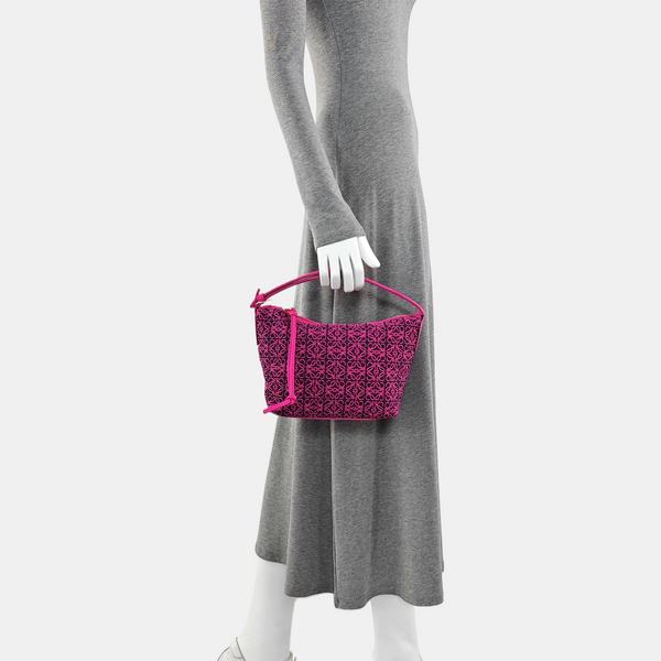 Monogram Canvas Top Handle Bag Pink