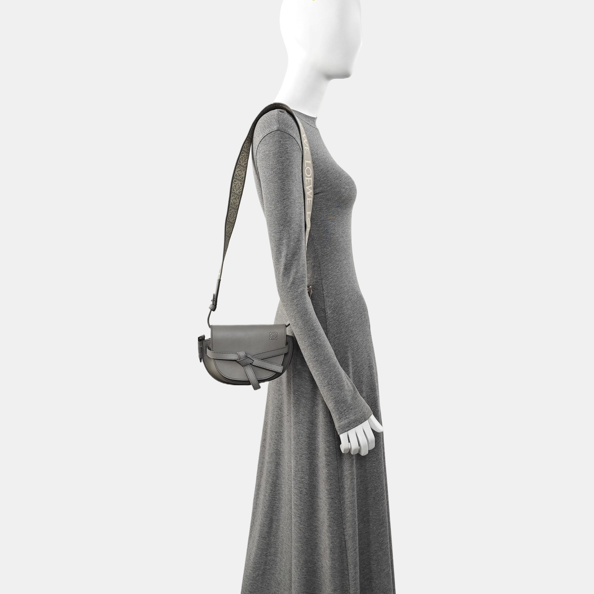 Gate Mini Calfskin Gray