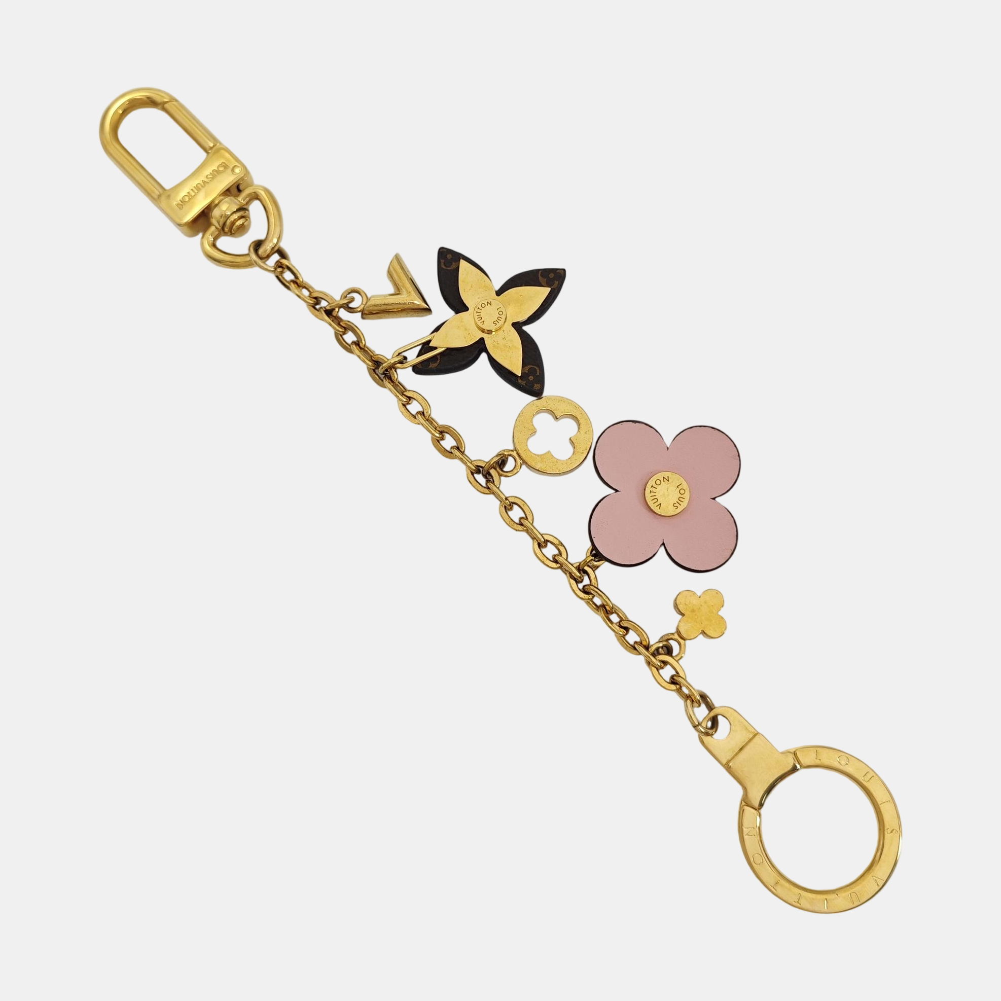 Metal Bag Charm Gold