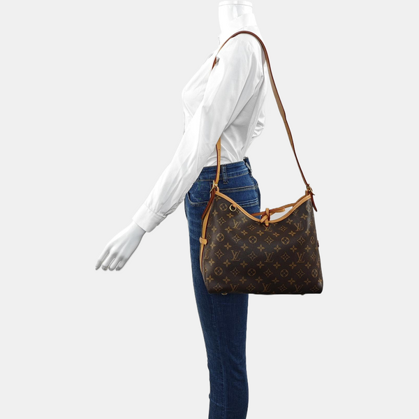 CARRYALL PM Monogram Coated Canvas Brown