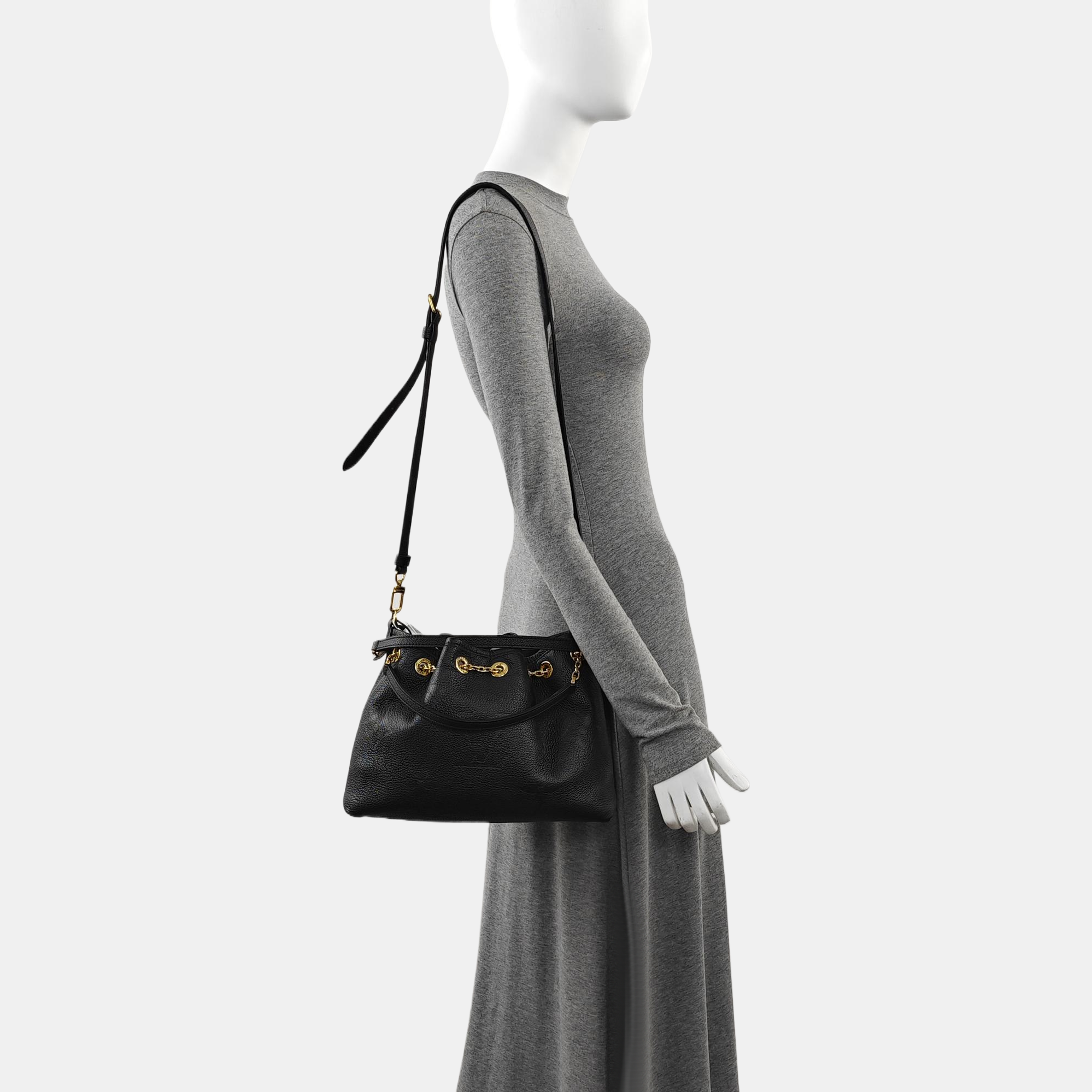 BUNDLE Monogram Calfskin Black