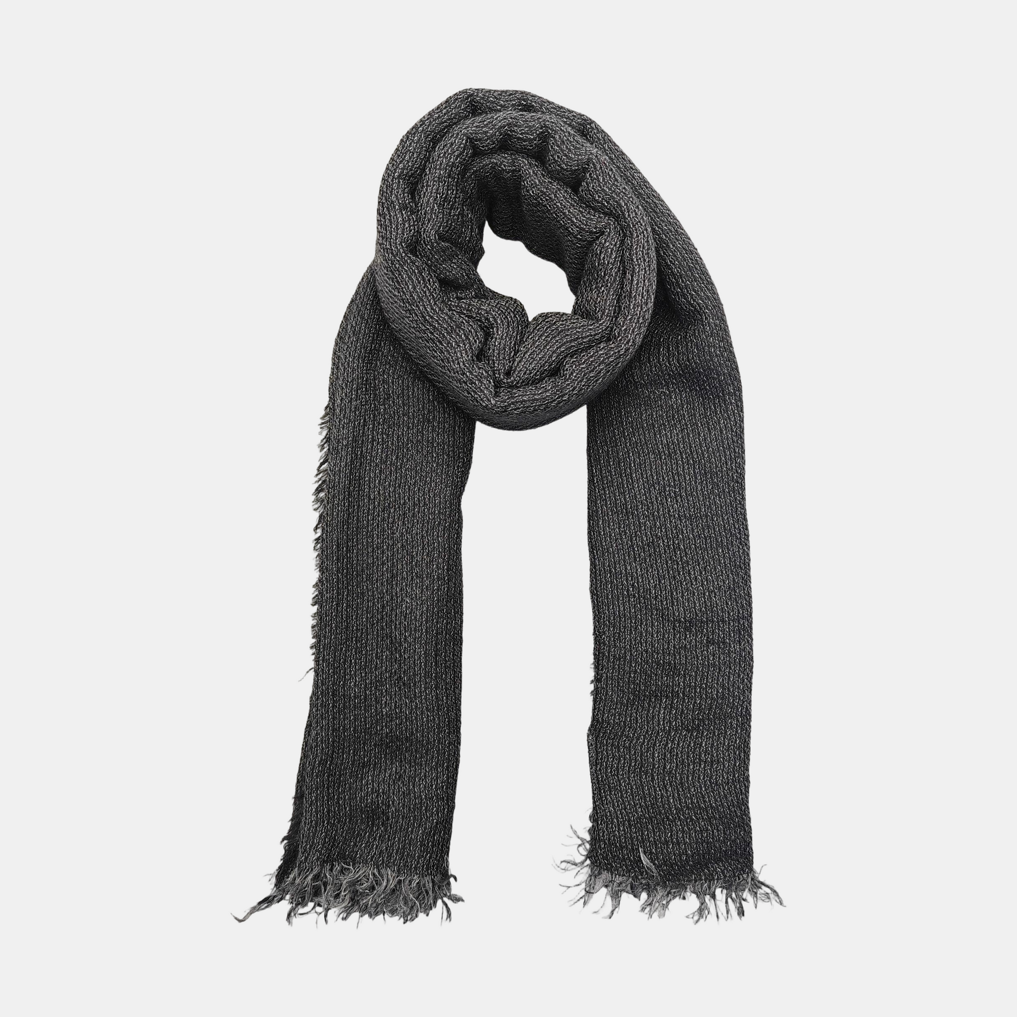 Mulberry Silk Scarf Black