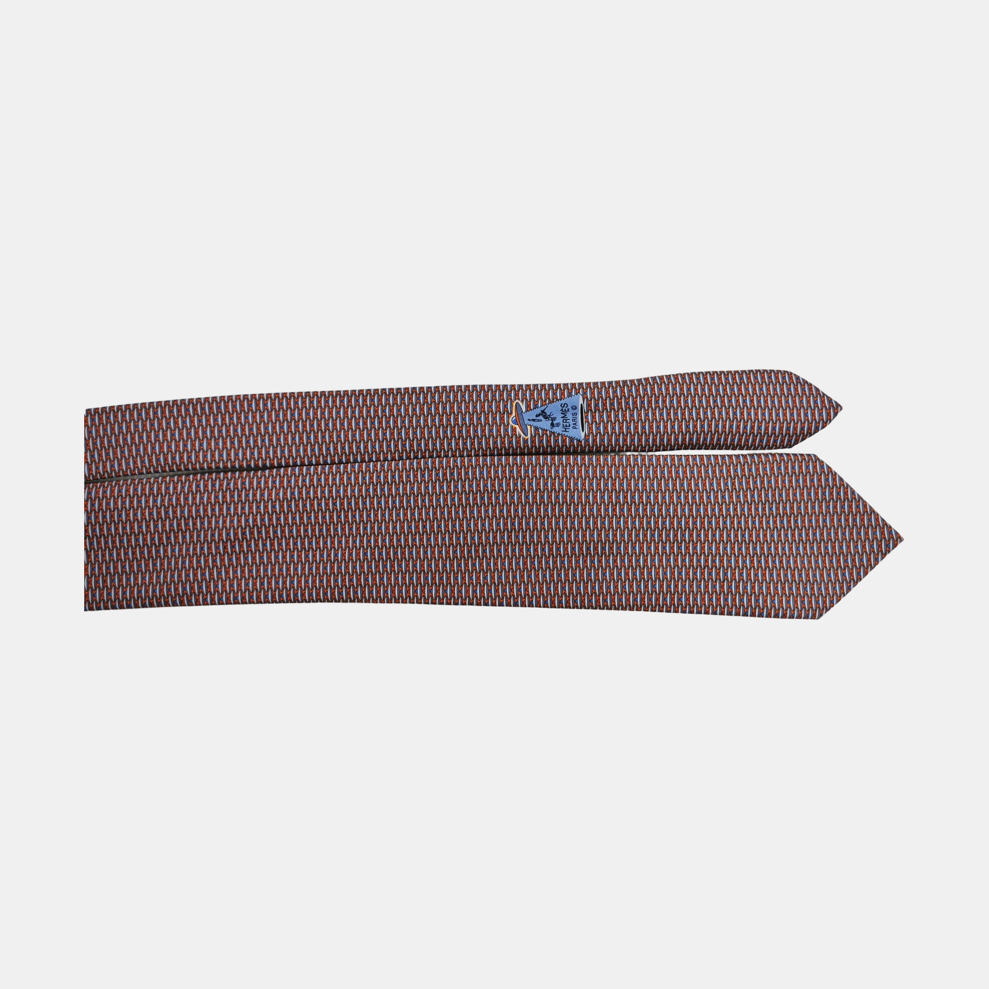 Mulberry Silk Tie Orange