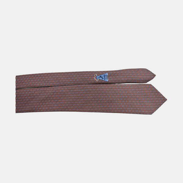 Mulberry Silk Tie Orange